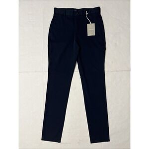 Everlane Performance Chino Uniform Ankle Pants Navy Blue Flat‎ Front Mens 29x34